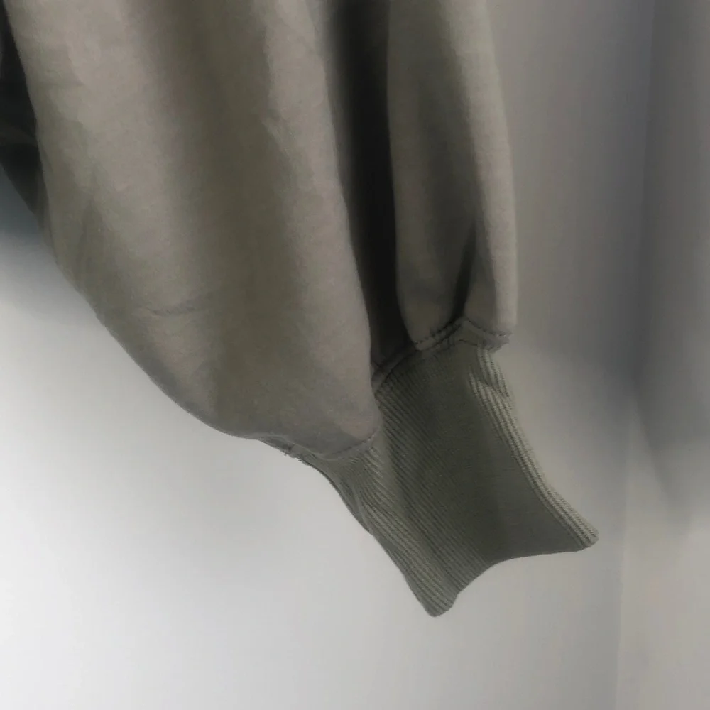 Sage Green Oversized Sweatshirt - Picture 2 of 5